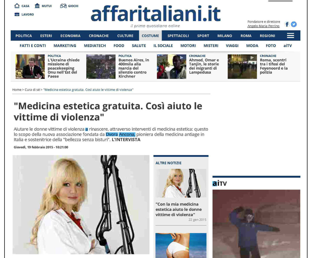 affaritaliani 19 febbraio